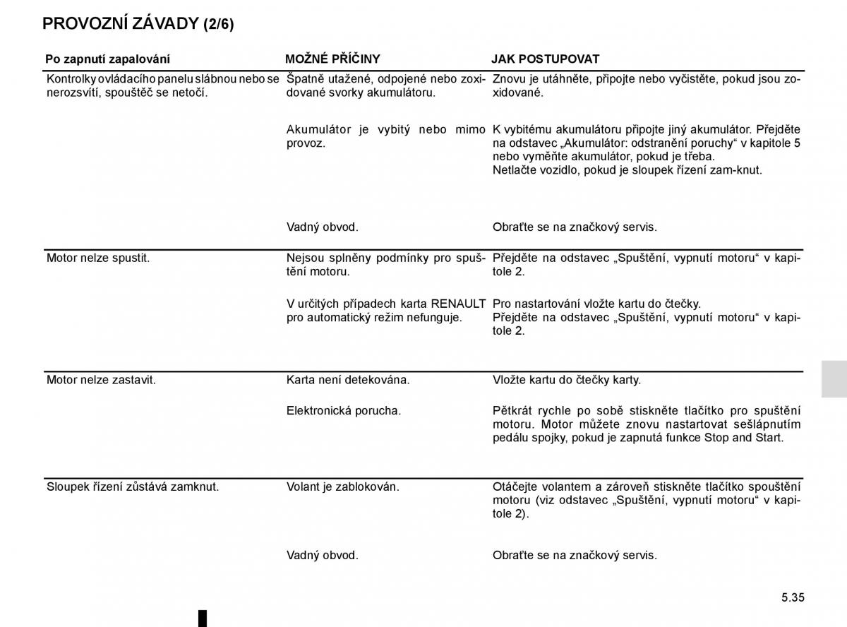 Renault Scenic III 3 navod k obsludze / page 235