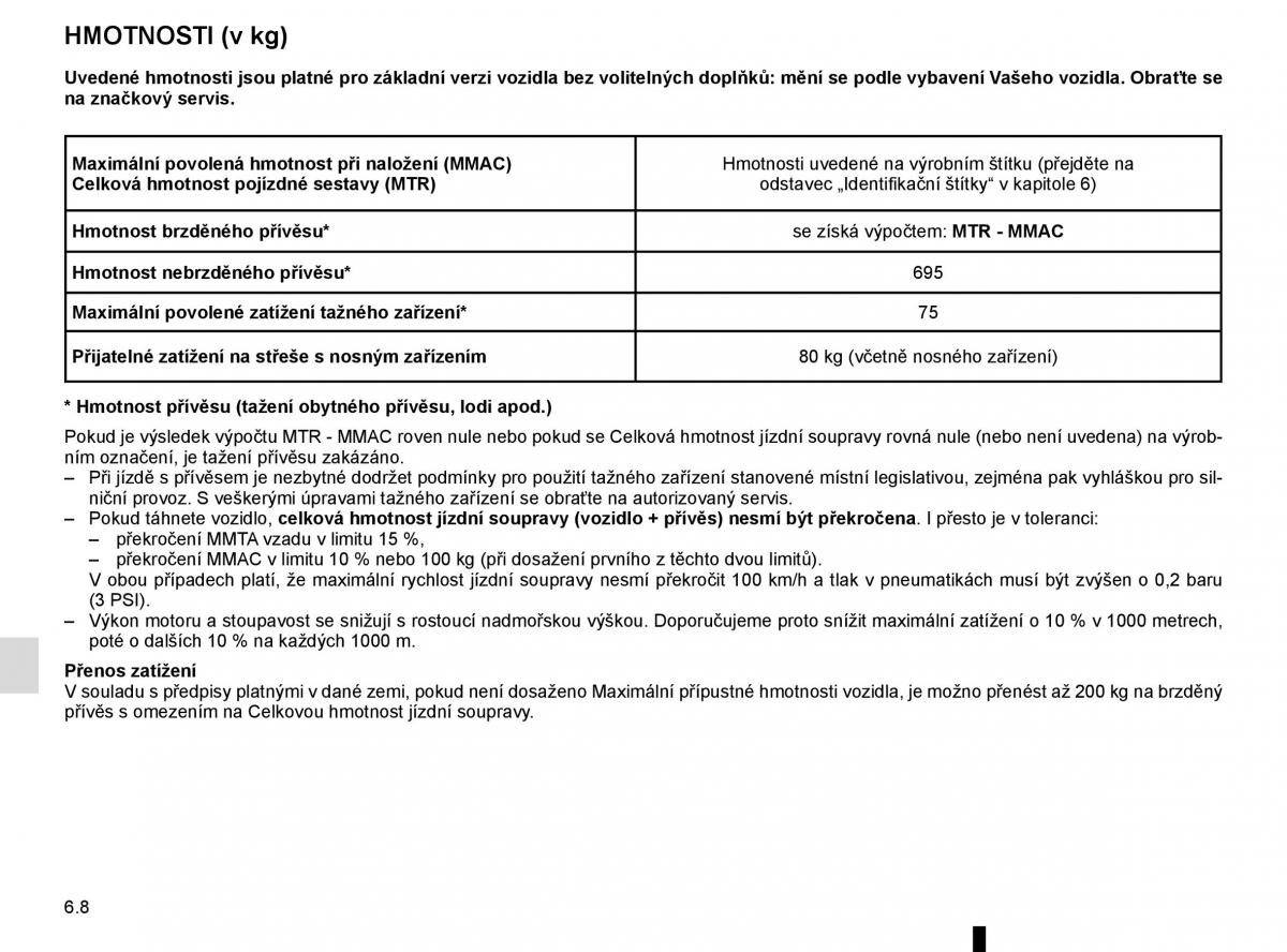 Renault Scenic III 3 navod k obsludze / page 248