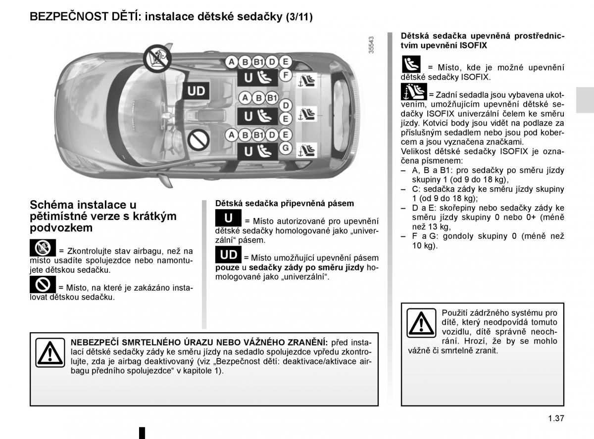 Renault Scenic III 3 navod k obsludze / page 43