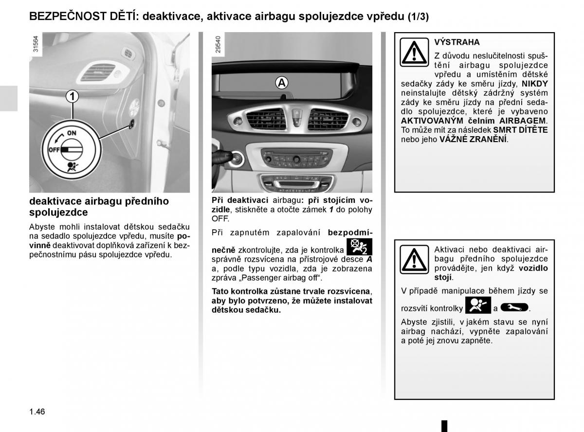 Renault Scenic III 3 navod k obsludze / page 52