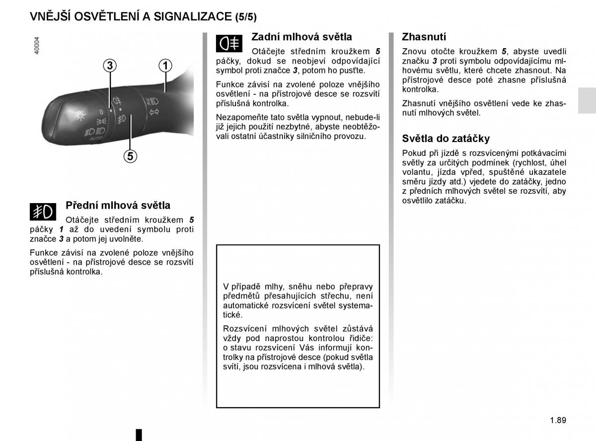 Renault Talisman navod k obsludze / page 95