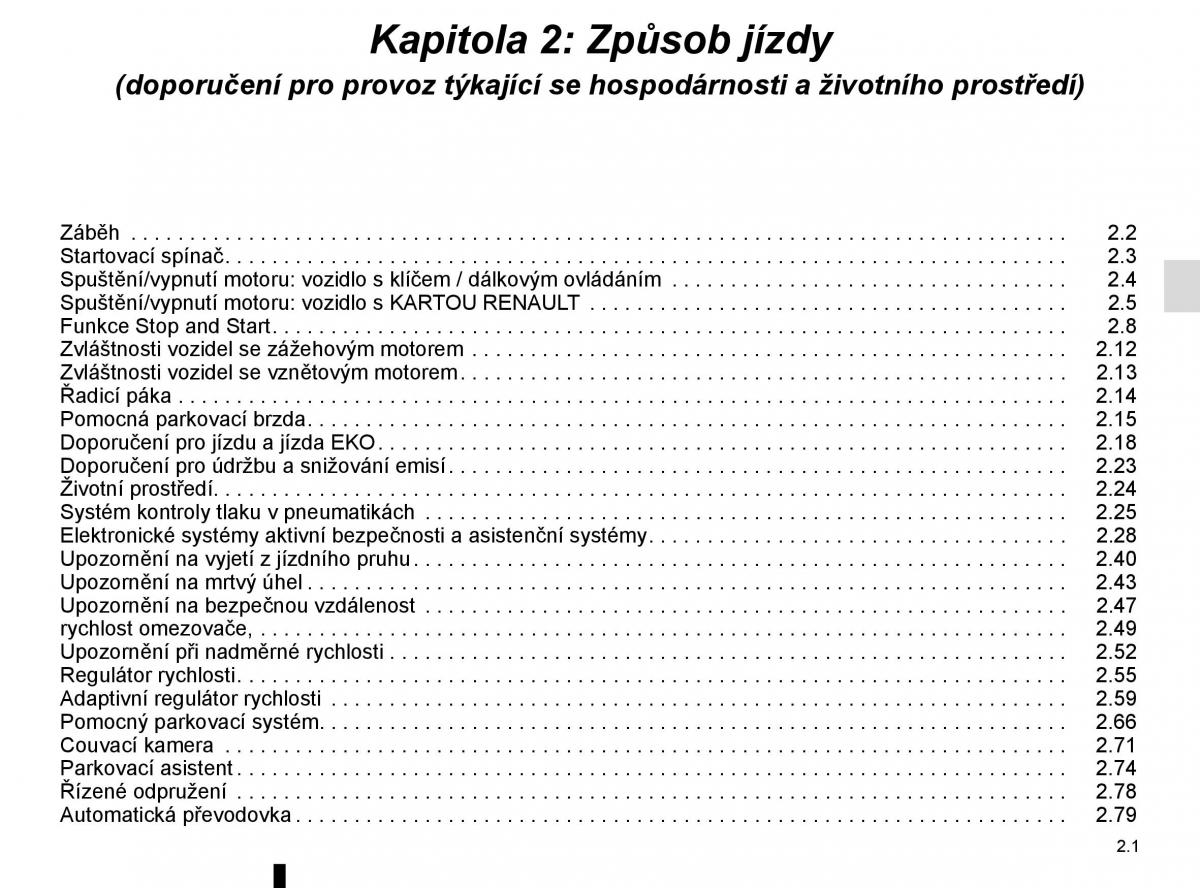 Renault Talisman navod k obsludze / page 109