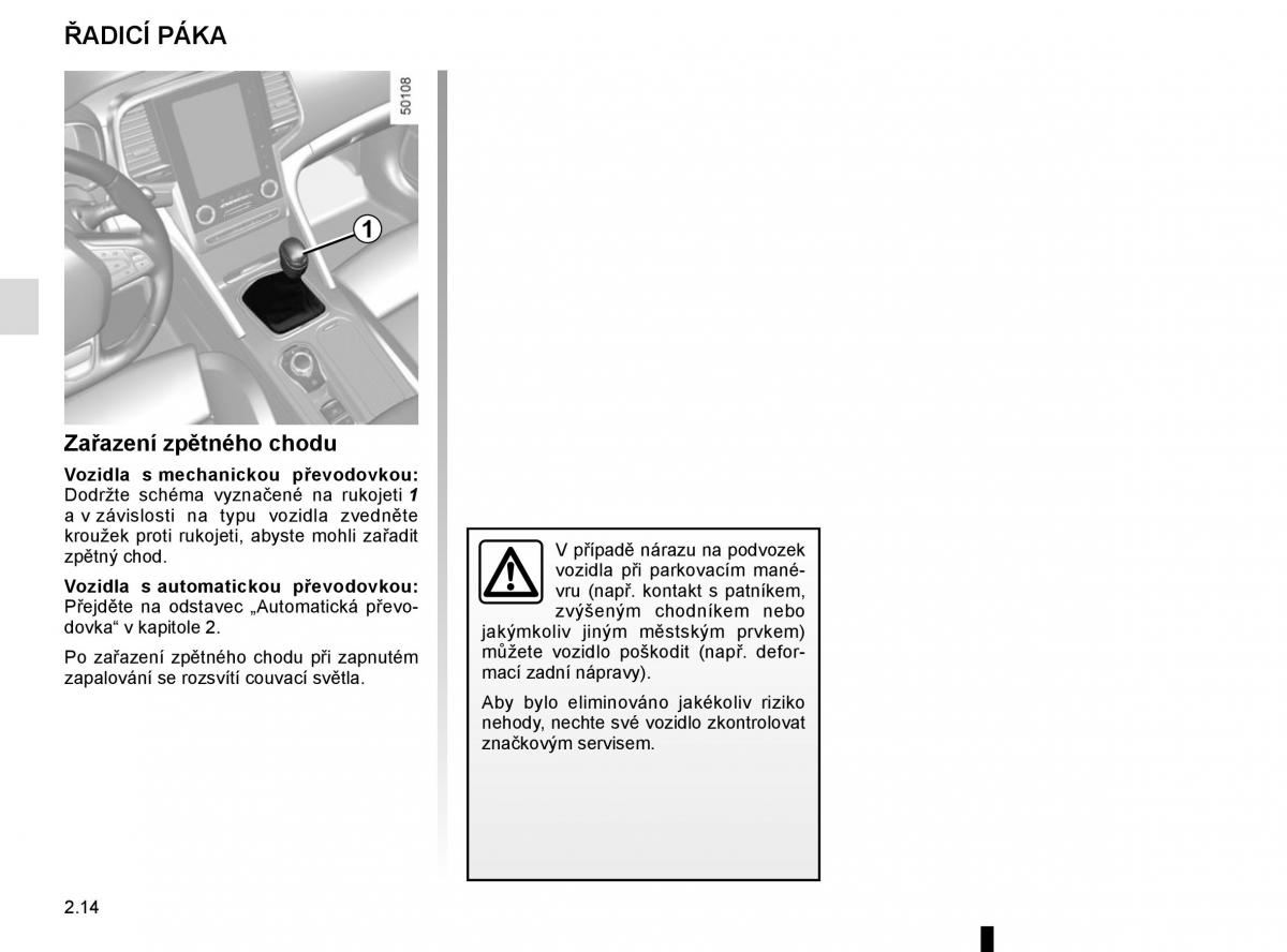 Renault Talisman navod k obsludze / page 122