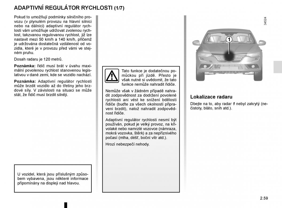 Renault Talisman navod k obsludze / page 167