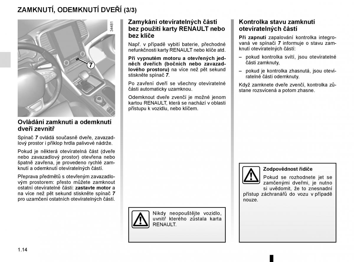 Renault Talisman navod k obsludze / page 20