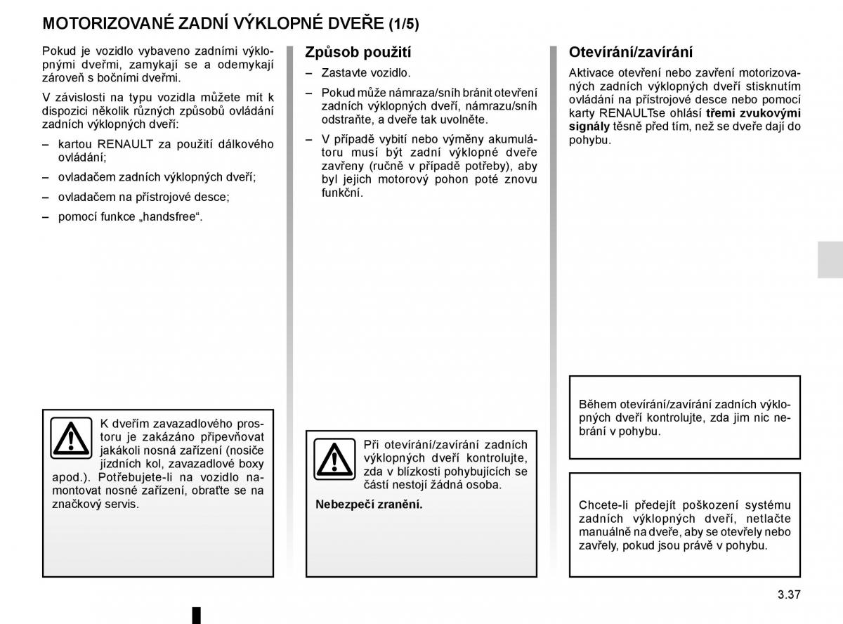 Renault Talisman navod k obsludze / page 227