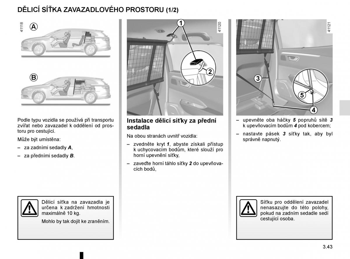 Renault Talisman navod k obsludze / page 233