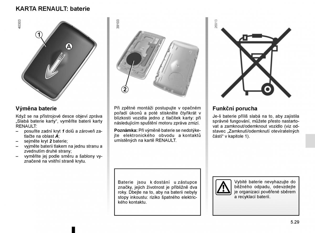 Renault Talisman navod k obsludze / page 289