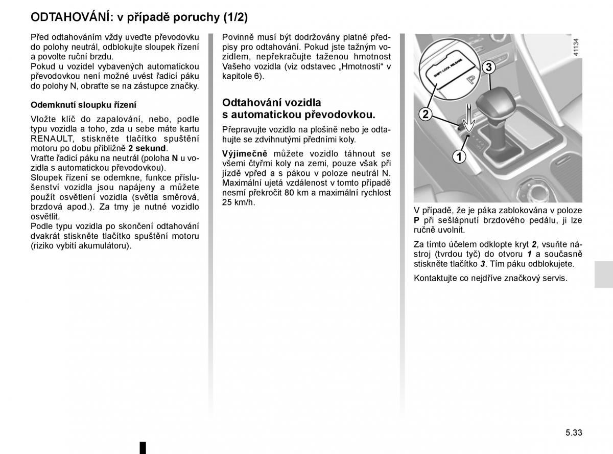 Renault Talisman navod k obsludze / page 293