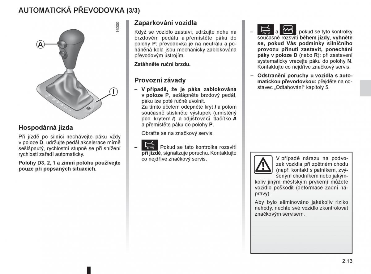 Renault Thalia II 2 Symbol navod k obsludze / page 73