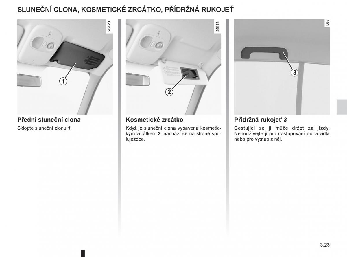 Renault Thalia II 2 Symbol navod k obsludze / page 99