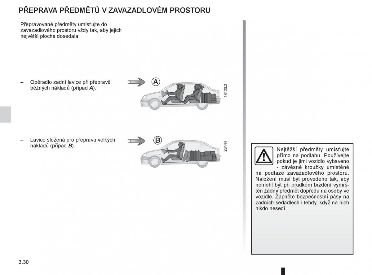 Renault Thalia II 2 Symbol navod k obsludze / page 106