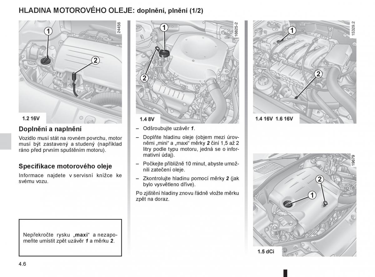 Renault Thalia II 2 Symbol navod k obsludze / page 112