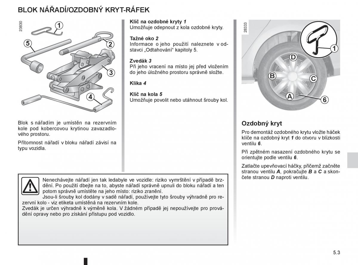 Renault Thalia II 2 Symbol navod k obsludze / page 125