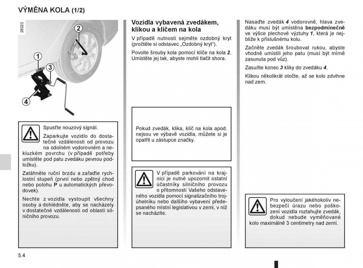 Renault Thalia II 2 Symbol navod k obsludze / page 126