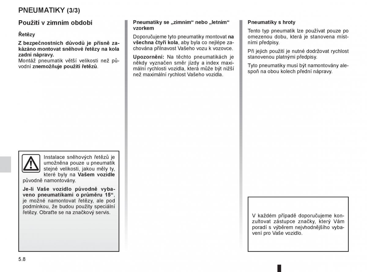 Renault Thalia II 2 Symbol navod k obsludze / page 130