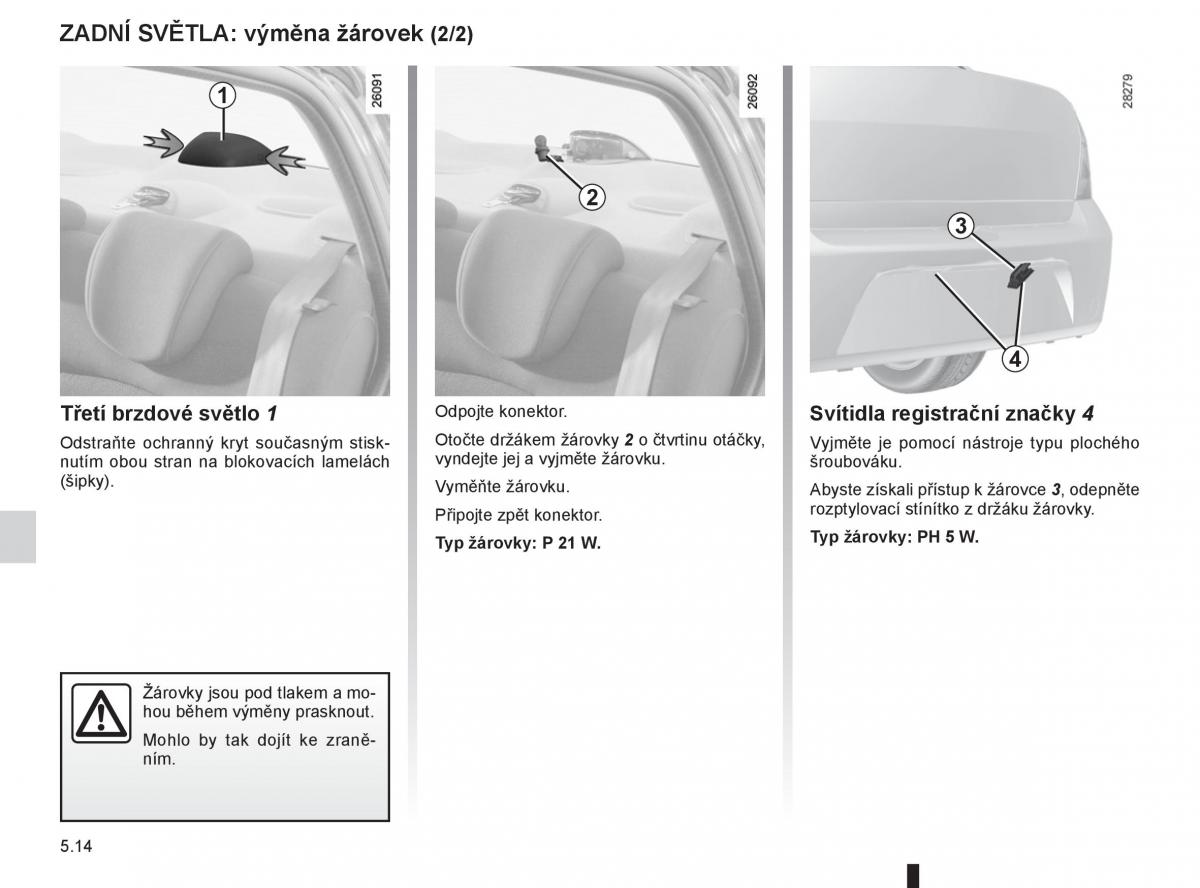 Renault Thalia II 2 Symbol navod k obsludze / page 136