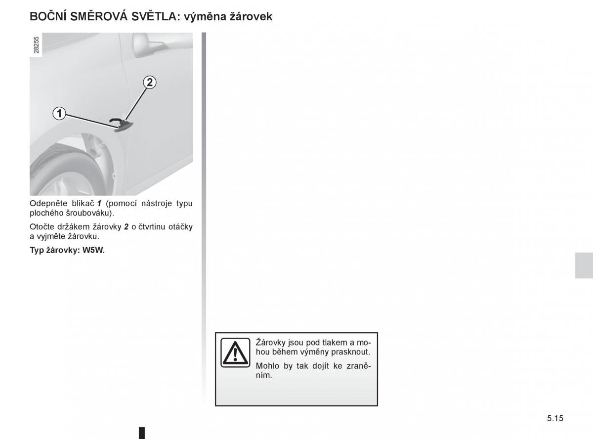 Renault Thalia II 2 Symbol navod k obsludze / page 137