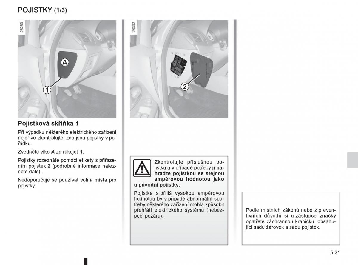 Renault Thalia II 2 Symbol navod k obsludze / page 143