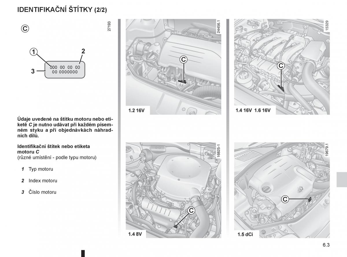 Renault Thalia II 2 Symbol navod k obsludze / page 159