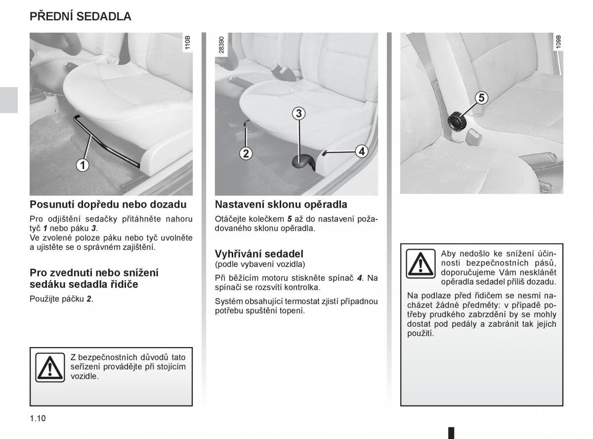 Renault Thalia II 2 Symbol navod k obsludze / page 16