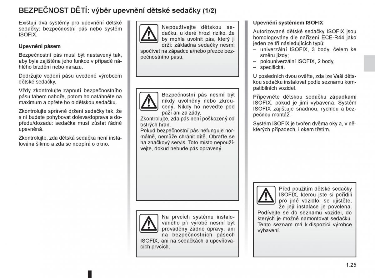 Renault Thalia II 2 Symbol navod k obsludze / page 31