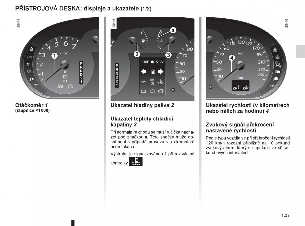 Renault Thalia II 2 Symbol navod k obsludze / page 43