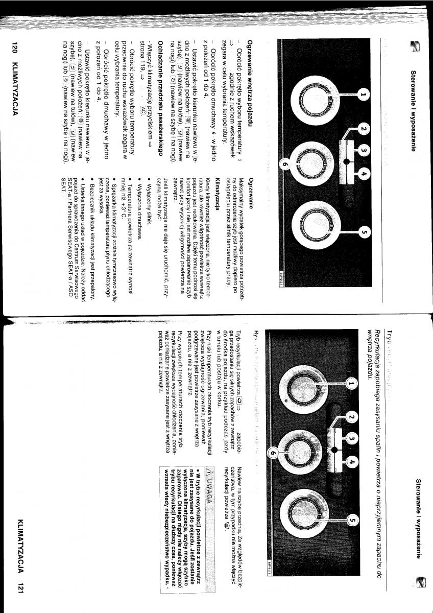 Seat Altea instrukcja obslugi / page 61