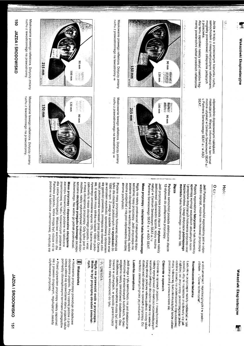 Seat Altea instrukcja obslugi / page 76