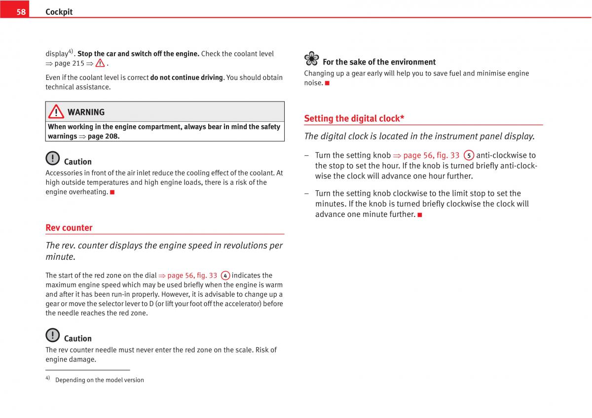 manual  Seat Altea owners manual / page 60