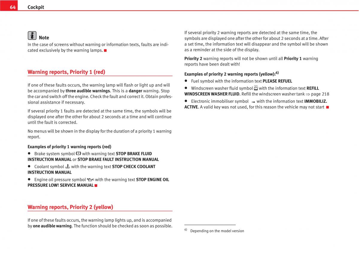 manual  Seat Altea owners manual / page 66