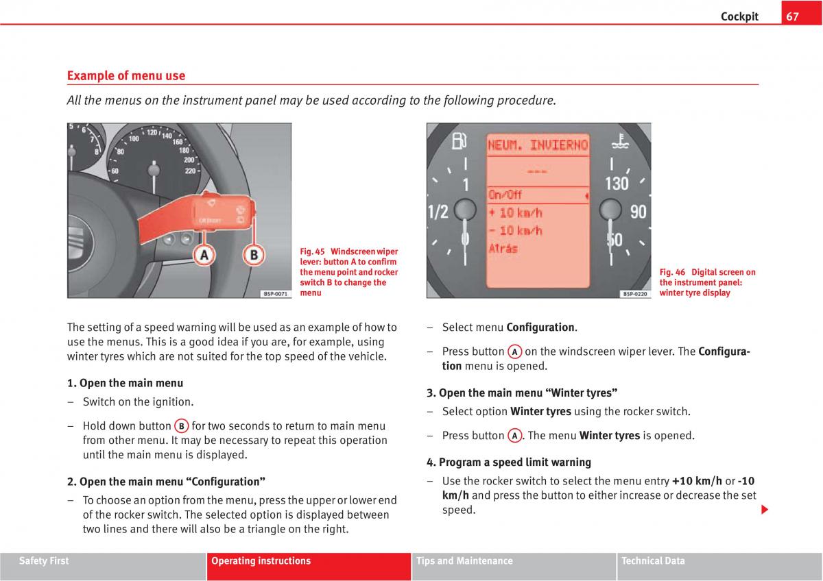 manual  Seat Altea owners manual / page 69