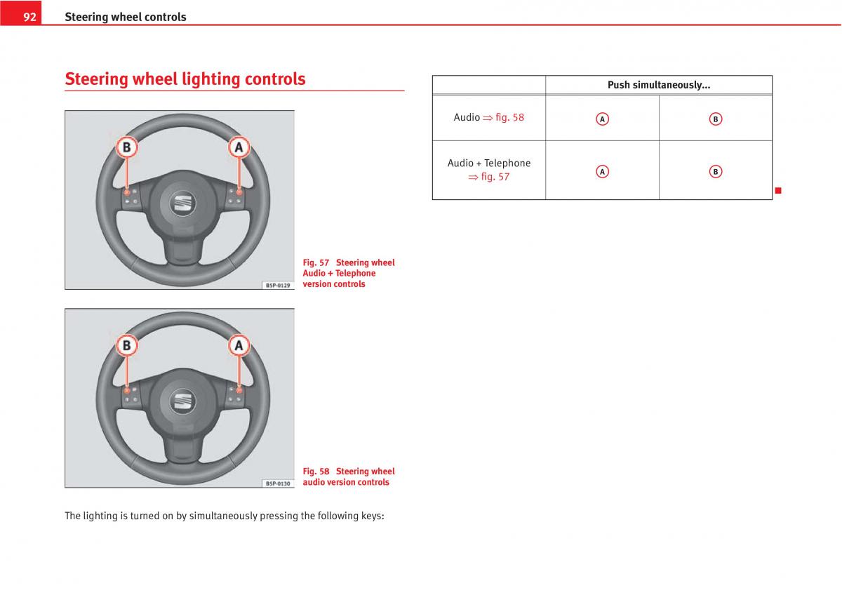 manual  Seat Altea owners manual / page 94