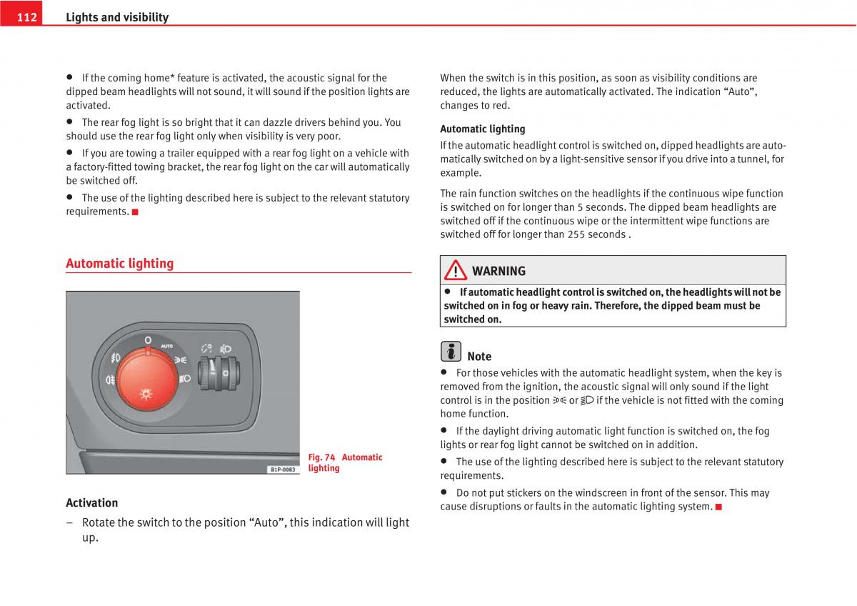 manual  Seat Altea owners manual / page 114