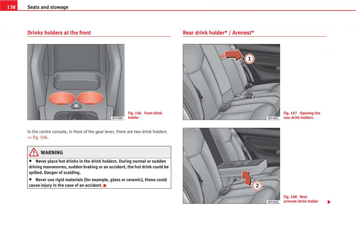 manual  Seat Altea owners manual / page 140