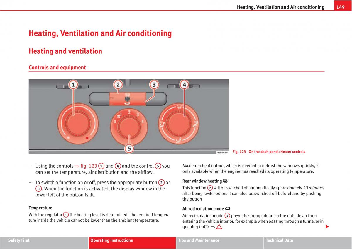 manual  Seat Altea owners manual / page 151