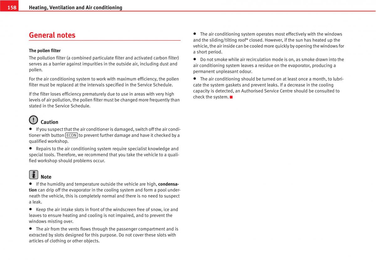 manual  Seat Altea owners manual / page 160