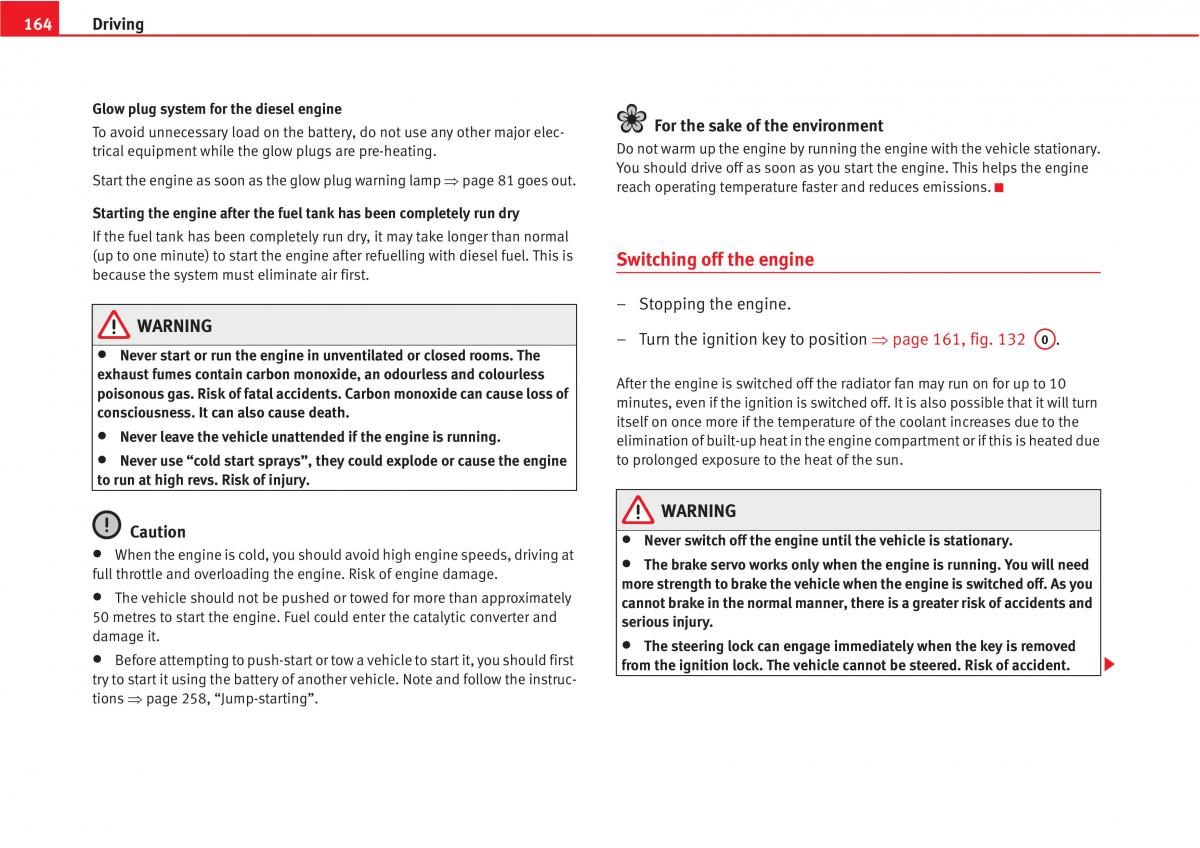 manual  Seat Altea owners manual / page 166