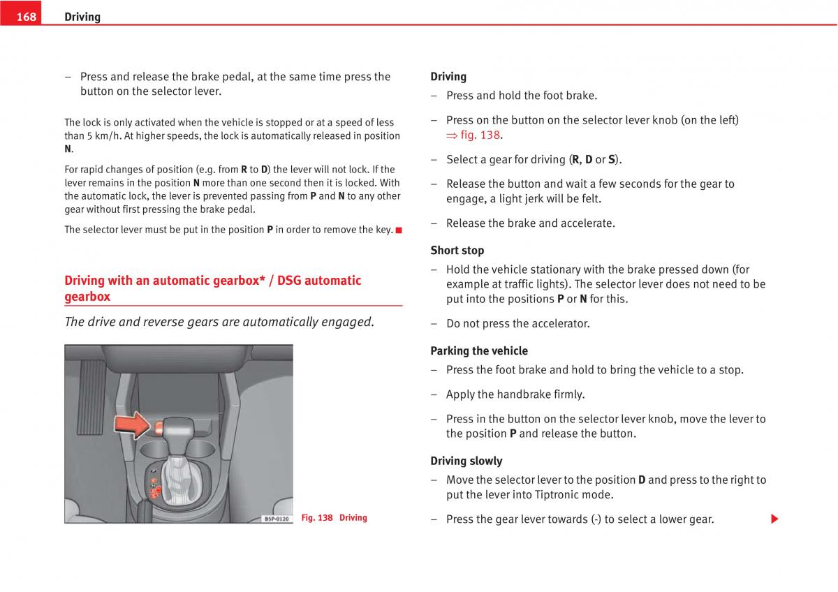 manual  Seat Altea owners manual / page 170