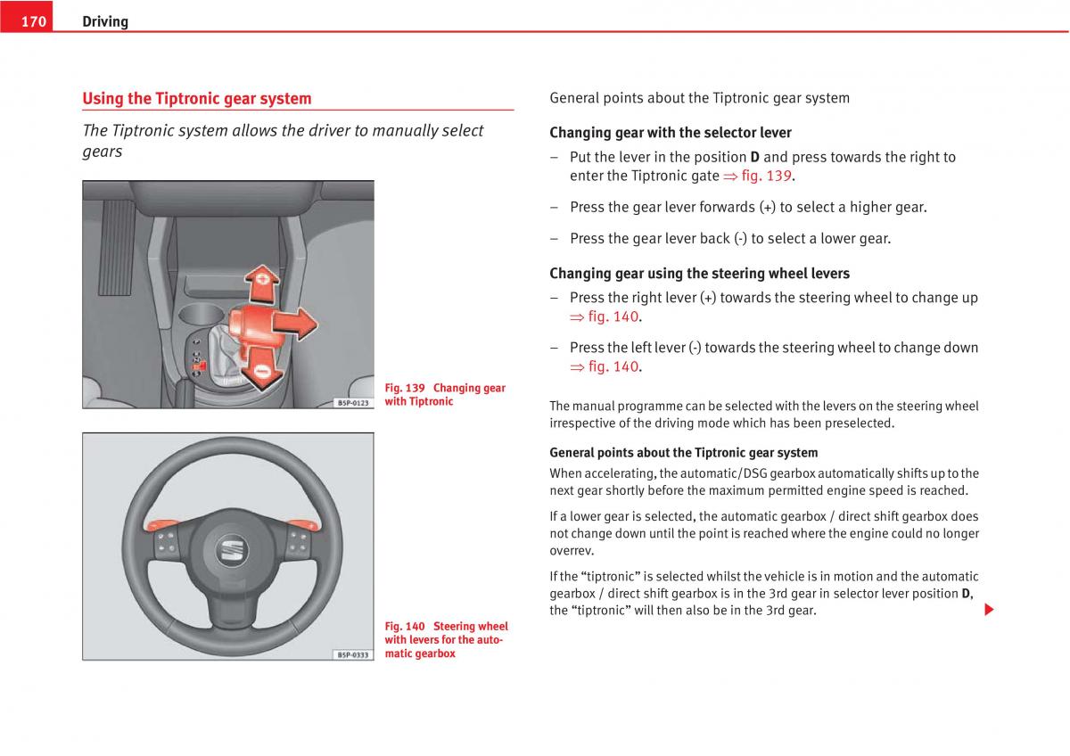 manual  Seat Altea owners manual / page 172