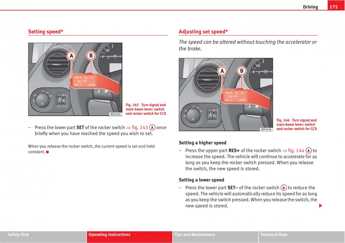 manual  Seat Altea owners manual / page 177