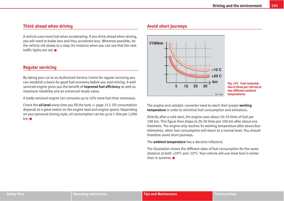 manual  Seat Altea owners manual / page 193