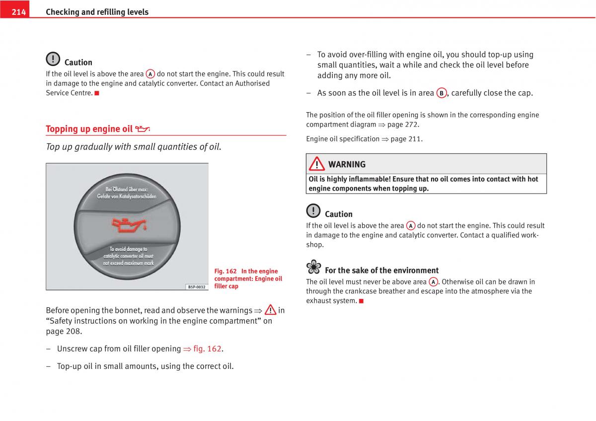 manual  Seat Altea owners manual / page 216