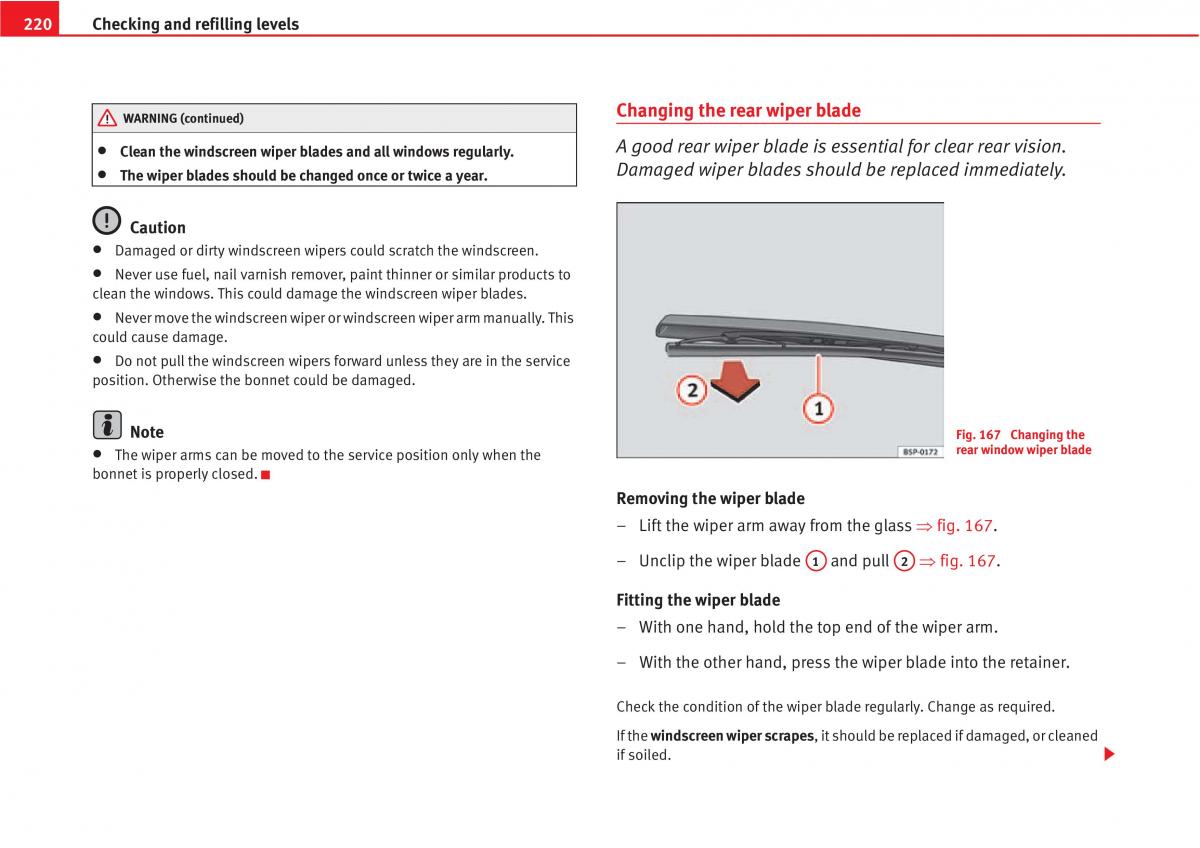 manual  Seat Altea owners manual / page 222