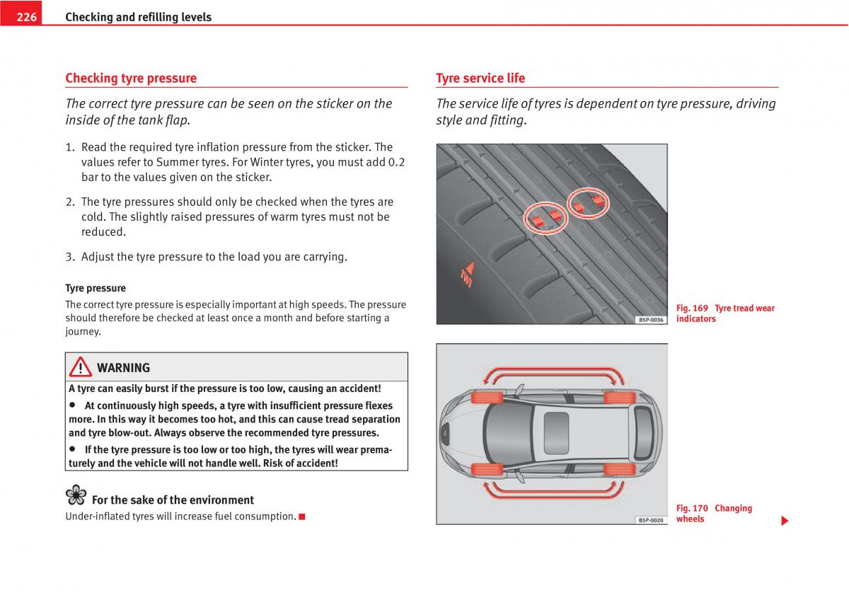 manual  Seat Altea owners manual / page 228