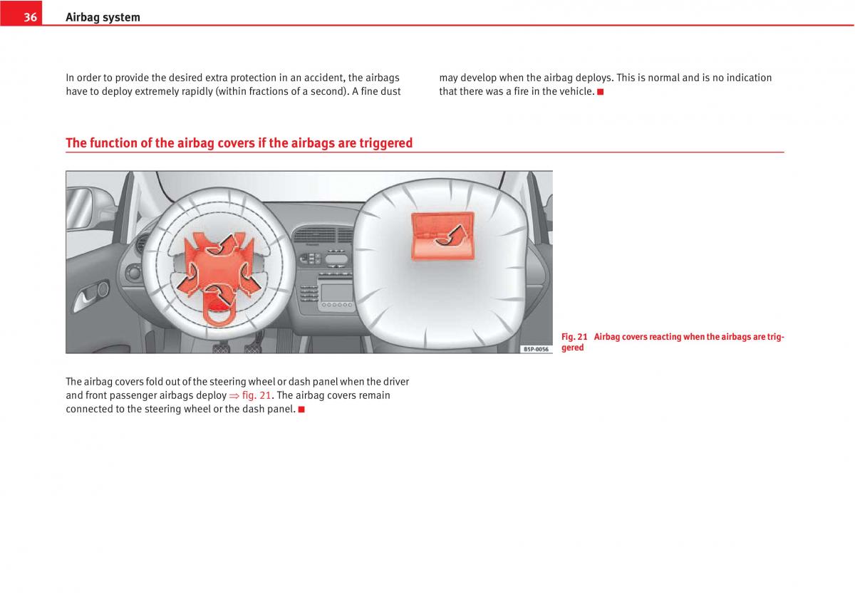 manual  Seat Altea owners manual / page 38