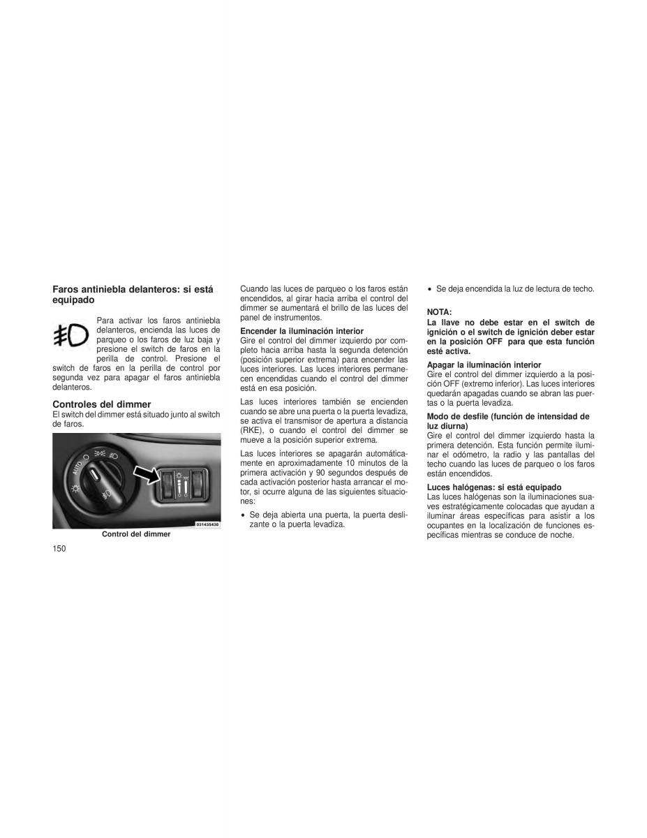 Dodge Grand Caravan V 5 manual del propietario / page 153