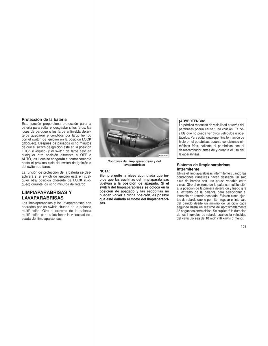 Dodge Grand Caravan V 5 manual del propietario / page 156