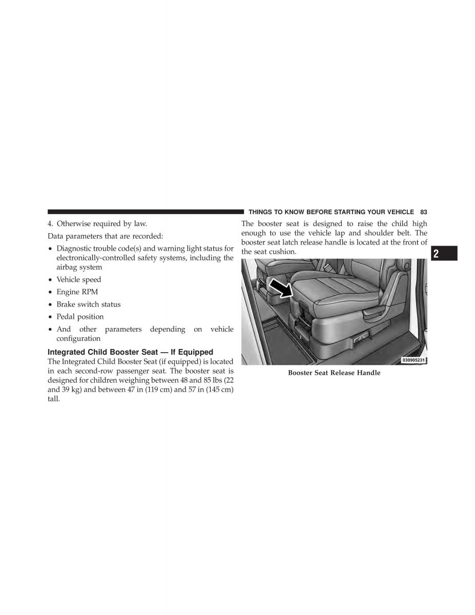 Dodge Grand Caravan V 5 owners manual / page 84