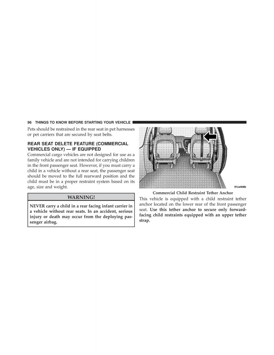 Dodge Grand Caravan V 5 owners manual / page 97